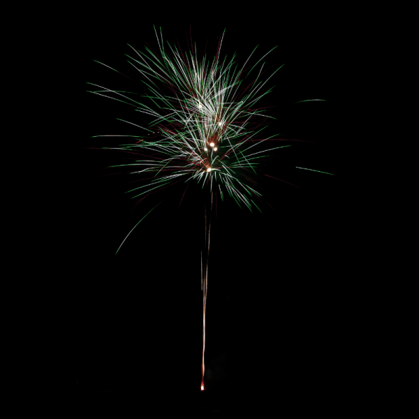 Batteriefeuerwerk London