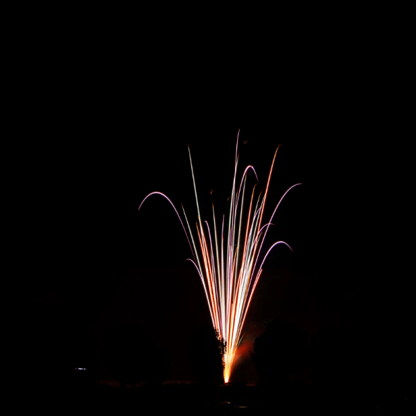 Batteriefeuerwerk London