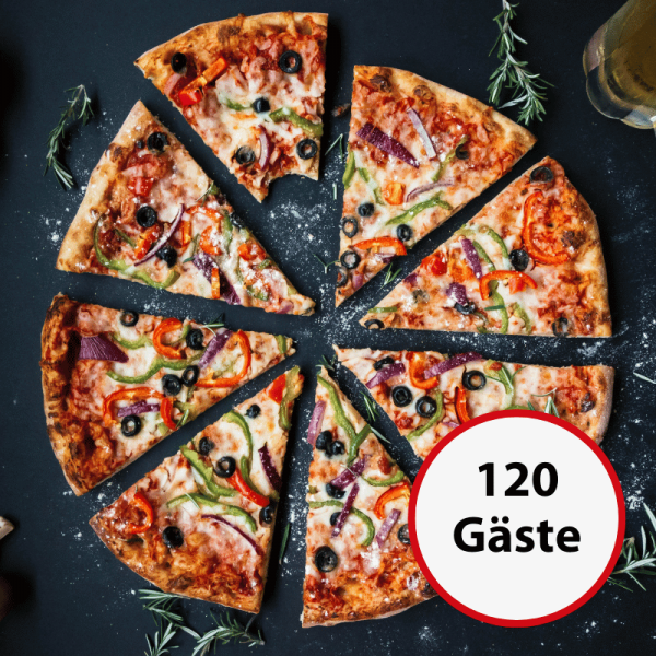 Pizza Catering, 120 Personen