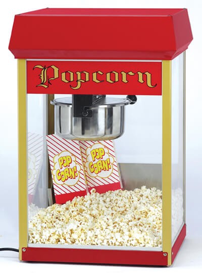 Popcornmaschine - mit Unterwagen