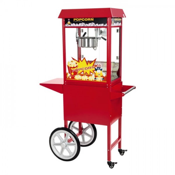 Popcornmaschine - mit Unterwagen