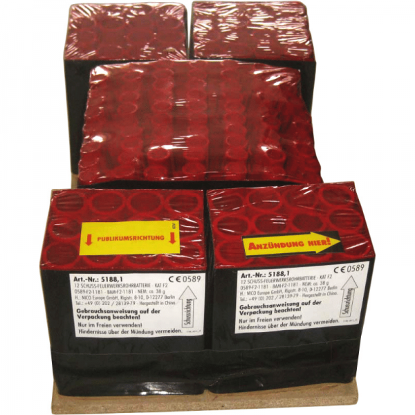 Batteriefeuerwerk London