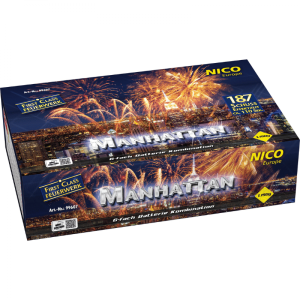 Batteriefeuerwerk Manhattan