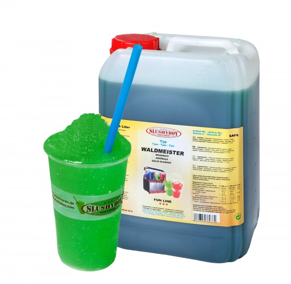 Zutaten für Slush Eis - 100 Portionen